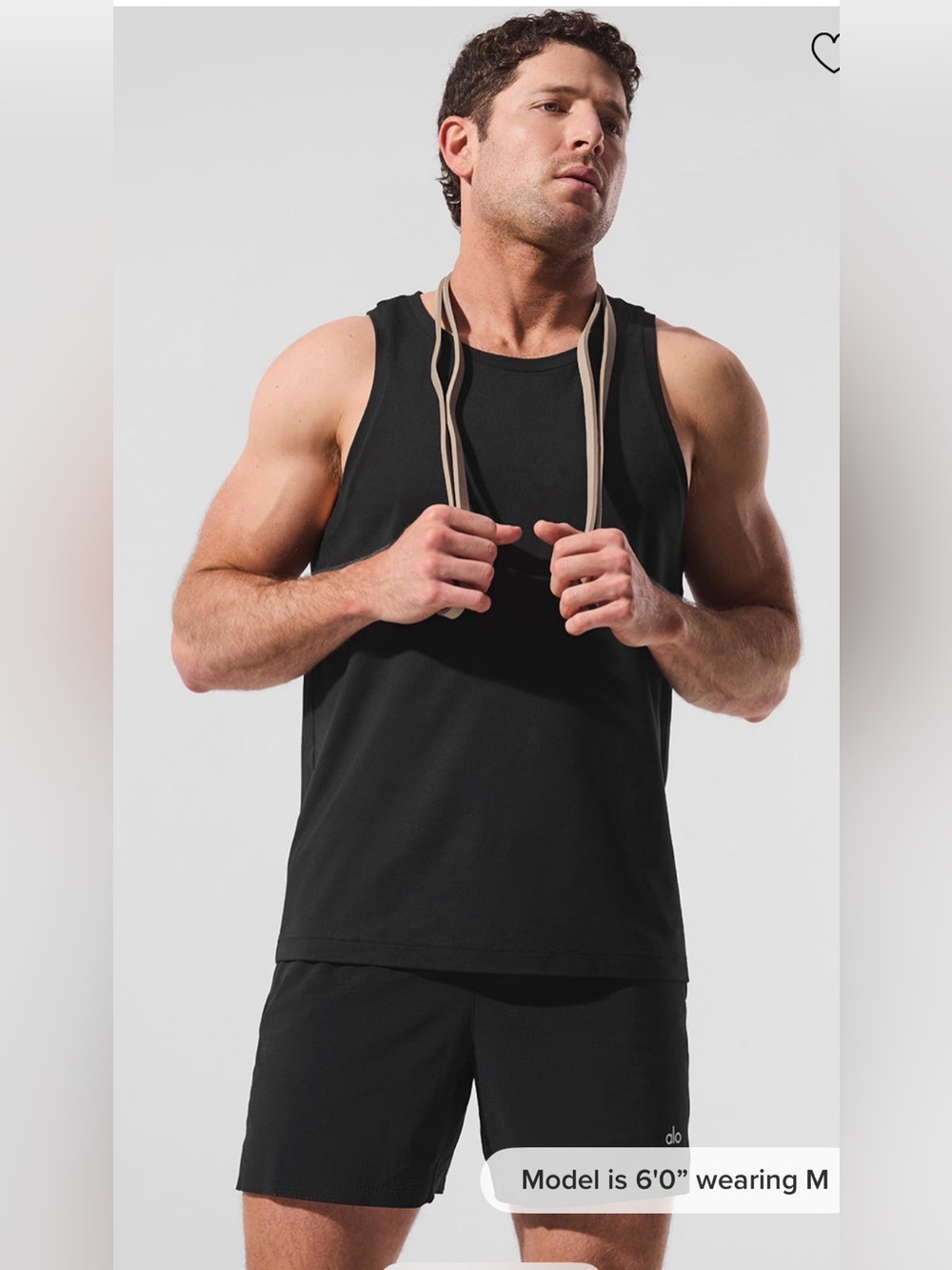 3RD RESTOCK ALO Yoga Men’s “Conquer” Tank (M) *SUMMER BESTSELLER*